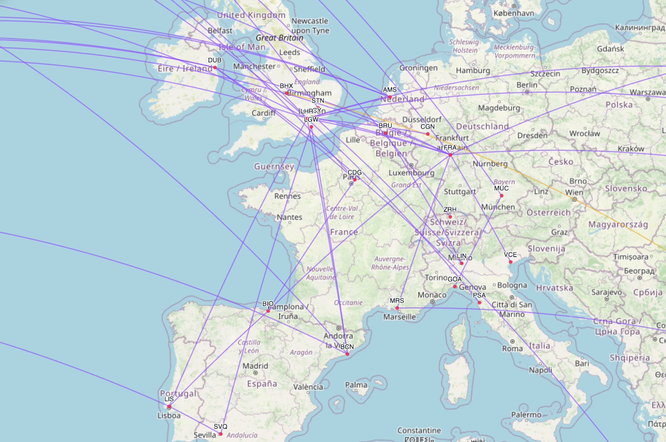 Routes